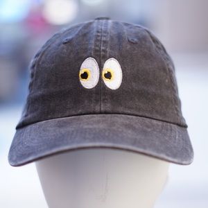 Emoji eyes dad hat